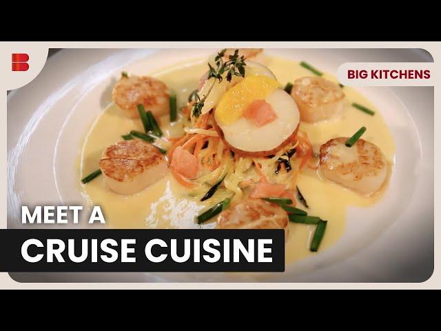 Inside the Regal Princess Kitchens - Big Kitchens - Food Documentary