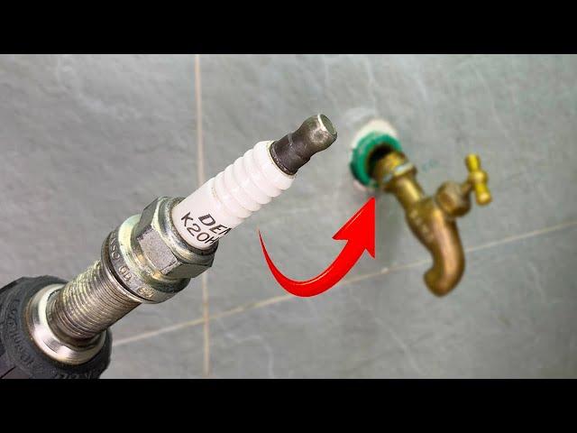 A plumber at the white house revealed these secrets to me! 30 tricks from rivets spark plugs bottles