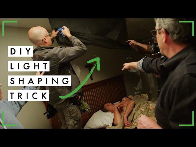 DIY Filmmaking Hack: Shaping Light with a Tablecloth