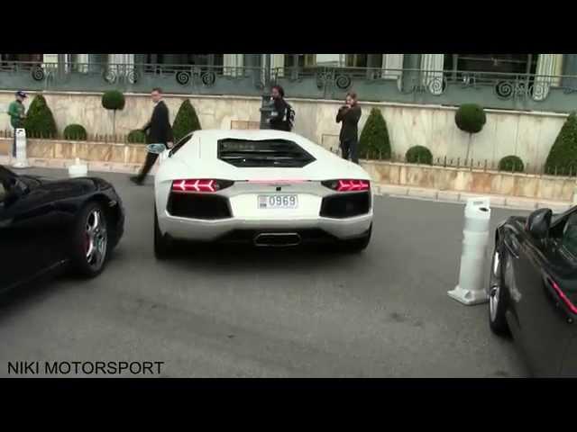 Lamborghini Aventador crashes in Monaco!