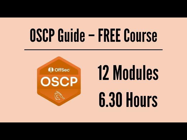 OSCP Guide – Full Free Course