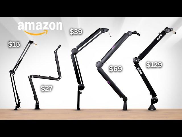 $15 vs. $130 Microphone - Which Microphone Arm Stand Is Best For Your Setup?!