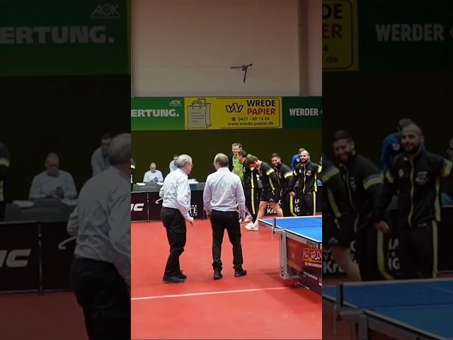 #shorts Als erstes Team gewinnt Bremen diese Saison gegen Saarbrücken #dynsports #tabletennis #ttbl