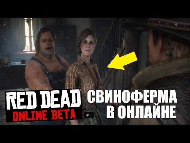 ЧТО БУДЕТ ЕСЛИ ПРИЕХАТЬ НА СВИНОФЕРМУ АБЕРДИНОВ В RED DEAD ONLINE?