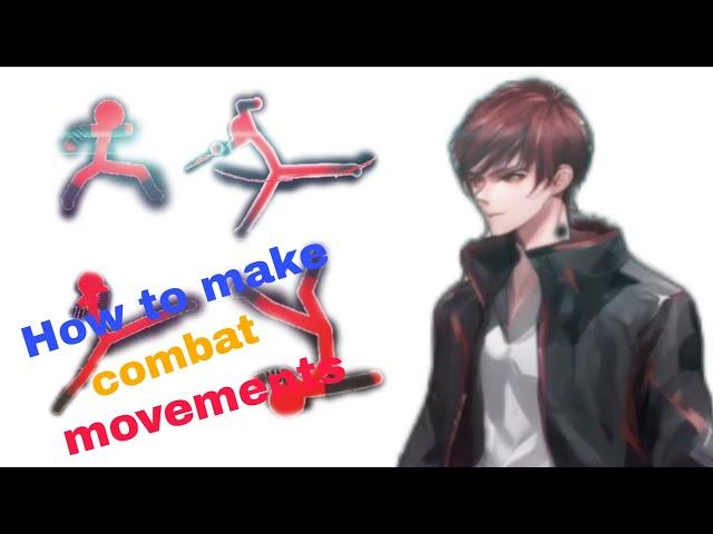 How to make combat movements in stick nodes | stick nodes pro