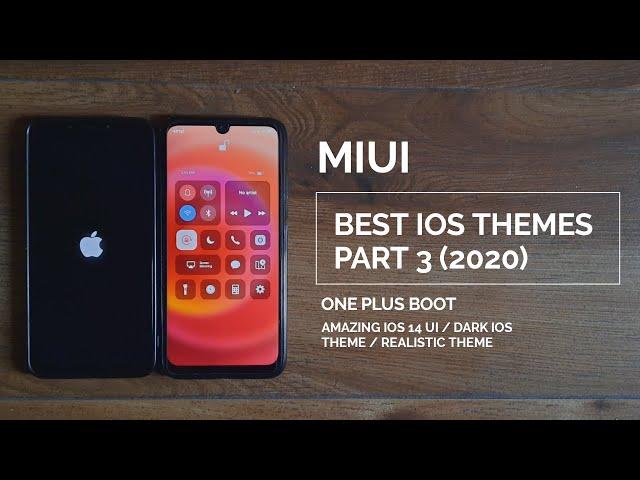 Miui 12 best ios themes for all xiaomi devices / ios realistic look / Apple boot animation / Hindi