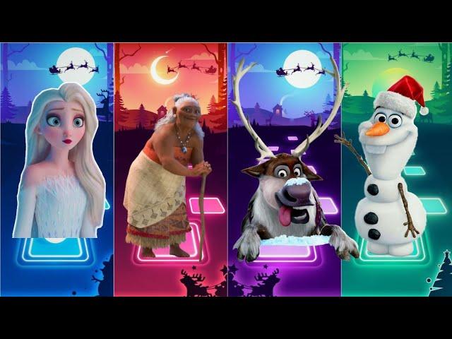 Elsa And Anna | Olaf Let It Go | Frozen - brain Vikas