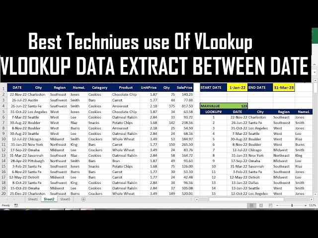 excel vlookup multiple criteria date range | excel vlookup date range and return value