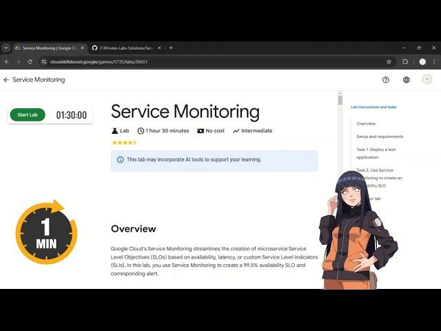 Service Monitoring | #qwiklabs | #quickgcplab