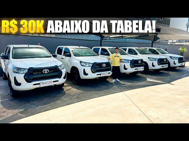 UMA LOJA SÓ COM HILUX DE REPASSE, É CONFIÁVEL? A VERDADE SOBRE REPASSE DE CAMINHONETES