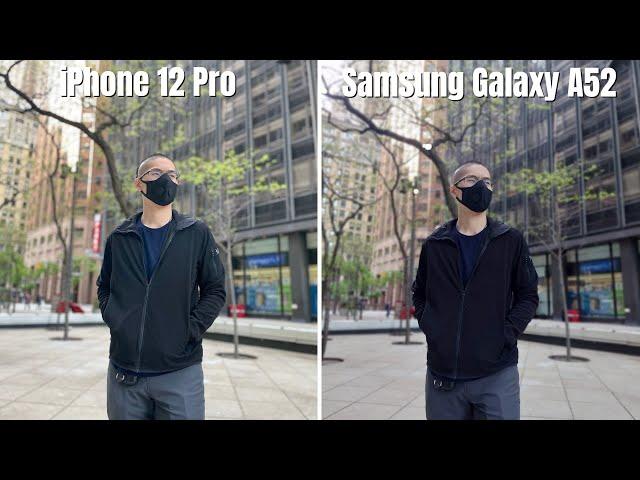 iPhone 12 Pro vs Samsung Galaxy A52 Real World Camera Comparison