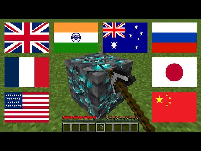 How to play minecraft in different countries compilation