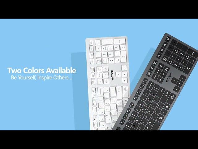 A4Tech FBX50C Bluetooth & 2.4G Wireless Keyboard