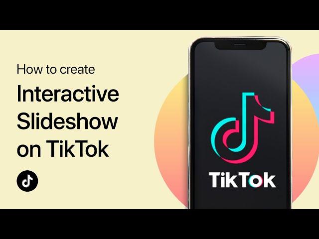 How To Make an Interactive Photo Slideshow on TikTok - Tutorial