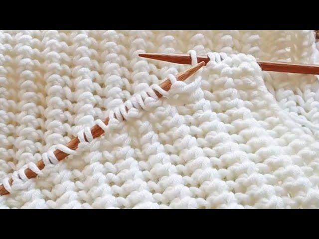 unique simple New basic knitting Irish Hiking Scarf tutorial for beginner / DIY knitting pattern