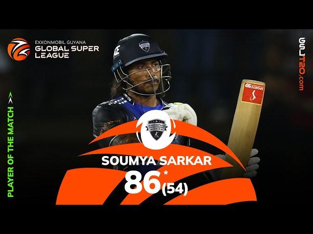 Soumya Sarkar's MATCH-WINNING Knock! | GSL 2024