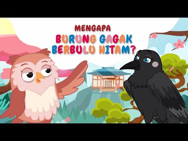 Dongeng Jepang | Burung Hantu Dan Gagak | Dongeng Anak