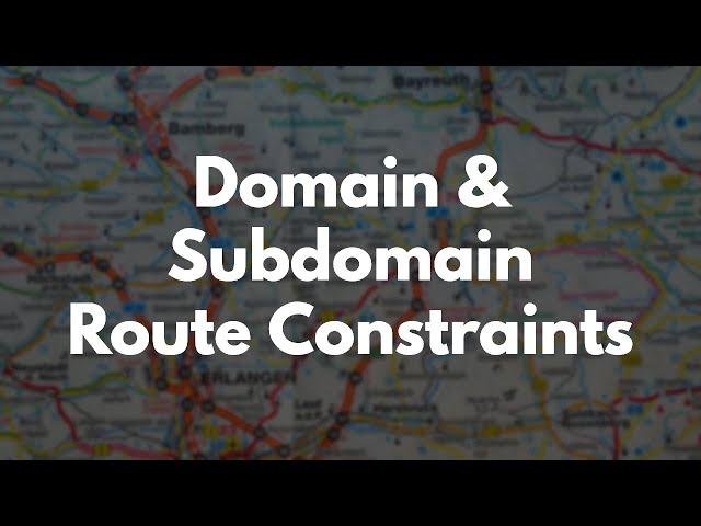 Advanced Rails Routing Constraints: Domain, Subdomain, Authentication, and more | Preview