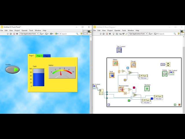 Tab Control | Properties | LabVIEW