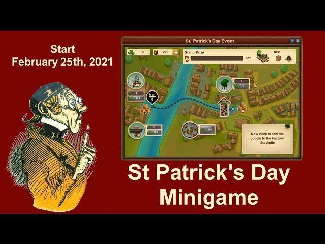 FoEhints: St. Patrick's Day Event Minigame 2022 in Forge of Empires