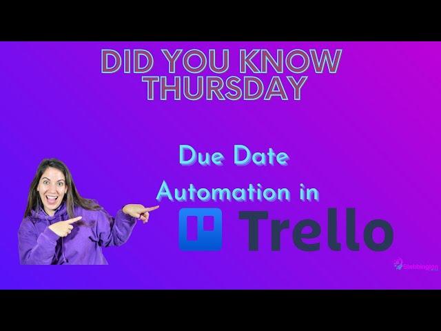 Setting Up Your Trello Due Date Automation | How to video | Small Business Help