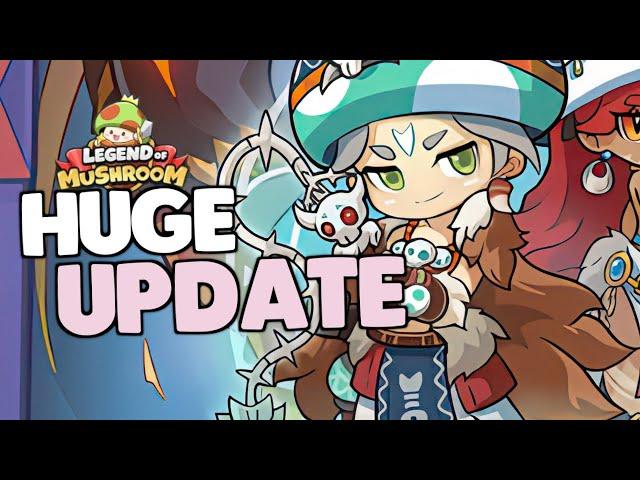 BIGGEST UPDATE EVER for New PAL Classes in Legend of Mushroom