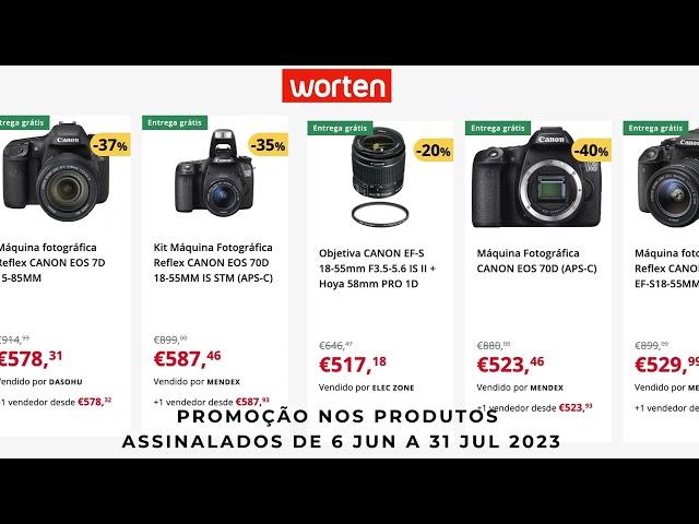 Worten Portugal | Promoções em Fotografia CANON | Promoção valida de 6 jun a 31 jul 2023