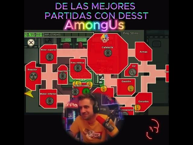 AURON Y DESST Y SU MEJOR PARTIDA DE #amongus