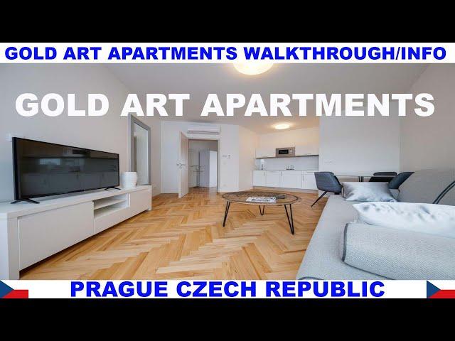 GOLD ART APARTMENTS IN PRAGUE CZECH REPUBLIC WALKTHROUGH AND INFORMATION - A GREAT HOTEL OPTION