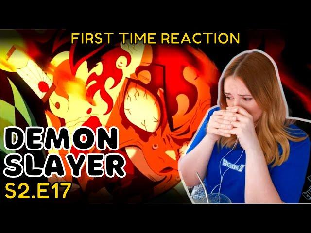 Never Give Up | Demon Slayer S2:E17 | First time REACTION