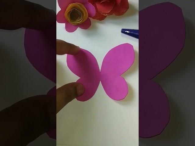 How to make paper butterfly  # Anamika Art and Craft # shorts # youtube shorts