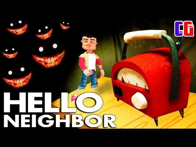 Hello Neighbor BECAME SMALL and WENT fears of a DOUBLE-JUMP Nightmares Act 3