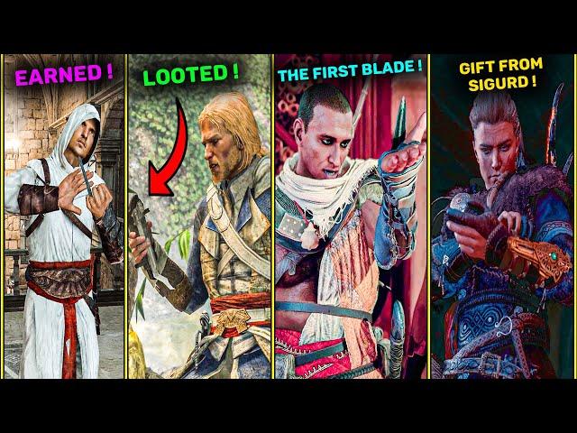 How Assassins Got Their Hidden Blade in Every Assassin's Creed Game (2007-2021)