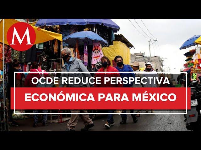 OCDE reduce perspectivas de crecimiento para México en 2023, a 1.5%