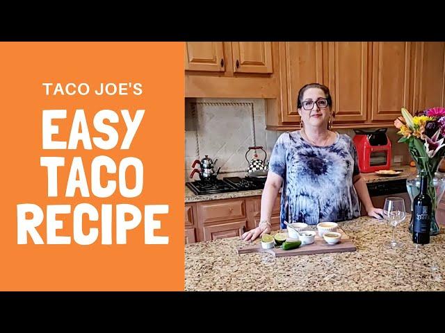 Easy Taco Recipe with Ground Beef [Taco Joe's]