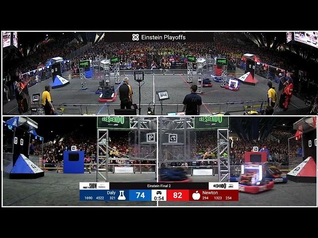 Einstein Final 2 - 2024 FIRST Championship