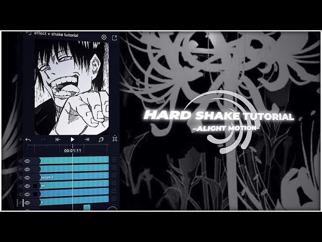 HARD SHAKE AND EFFECT TUTORIAL IN「Alight Motion 」PAID!!