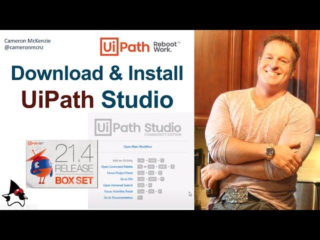 Download & Install UiPath Studio 21.4
