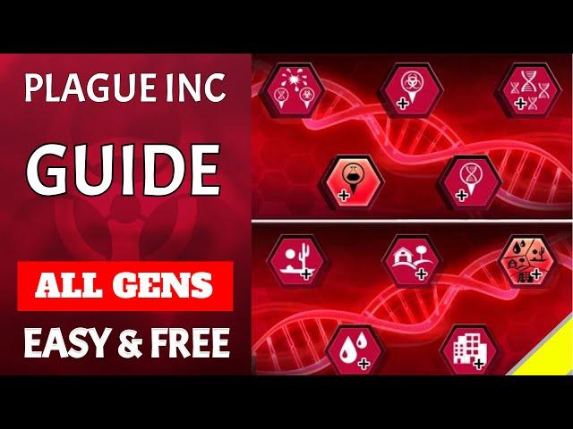 Plague Inc - Unlock all Gens for Free