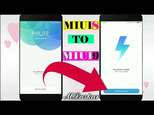 New Method How To Update from MIUI 8 to MIUI 9 (Global Beta) VERY EASY