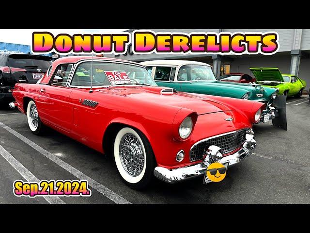 Classic Car Show Donut Derelicts (Sep/21/2024) Huntington Beach, California