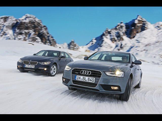 Audi Quattro vs BMW xDrive in Snow ️ 