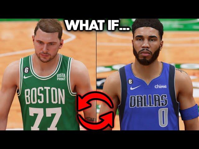 What if Luka Doncic and Jayson Tatum Switched Teams?