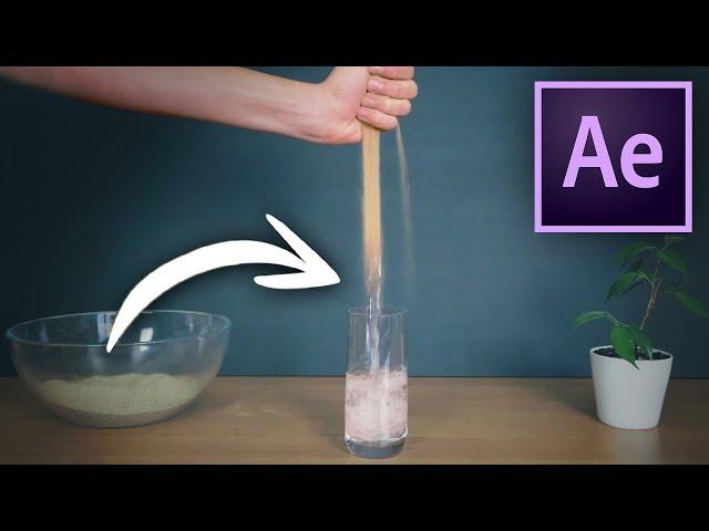 TURNING SAND INTO WATER│After Effects VFX Tutorial