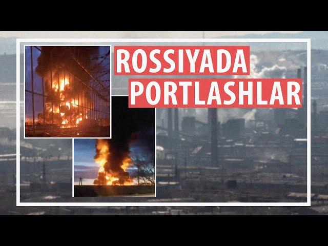 Ukrainaga bosqin: 791-kun | Rossiya neft zavodlariga zarba