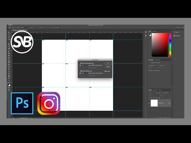 HOW TO MAKE AN INSTAGRAM GRID WITH PHOTOSHOP