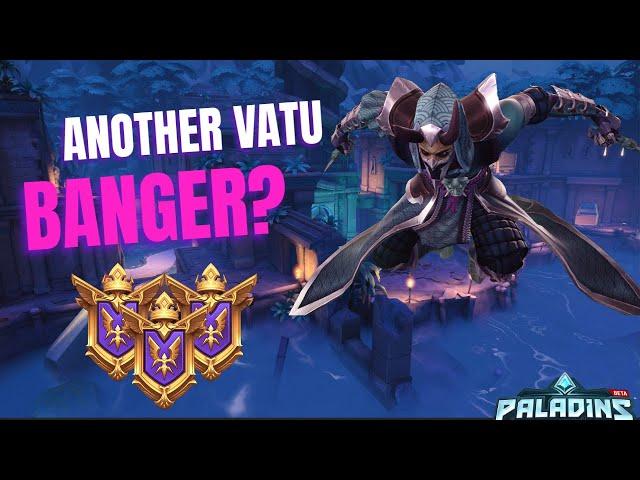 CARRYING? PALADINS VATU RANKED GAMEPLAY