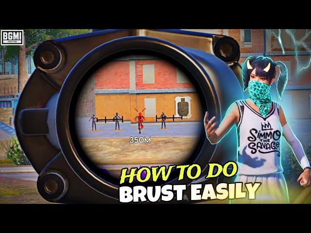 How To Do Brust In PUBG & BGMI Like International Players 