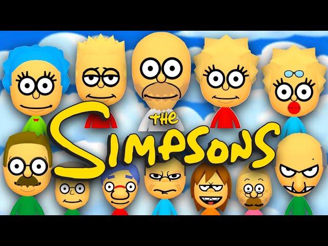 Every SIMPSONS Mii EVER!