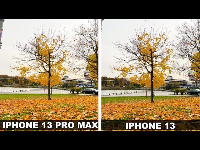 Камера iPhone 13 Pro против Камеры iPhone 13 | В чем разница? Стоит ли переплачивать? (4K Тест)